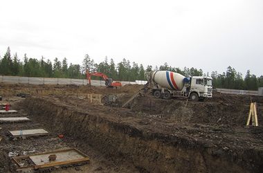 Строительство сервисного центра в Республике Саха (Якутия) часть 1